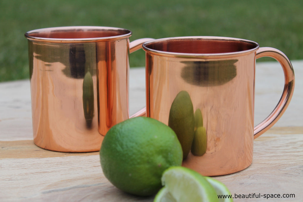 Outside - Handmade Copper Mug