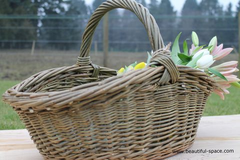 Outside - Handmade Gardening Basket